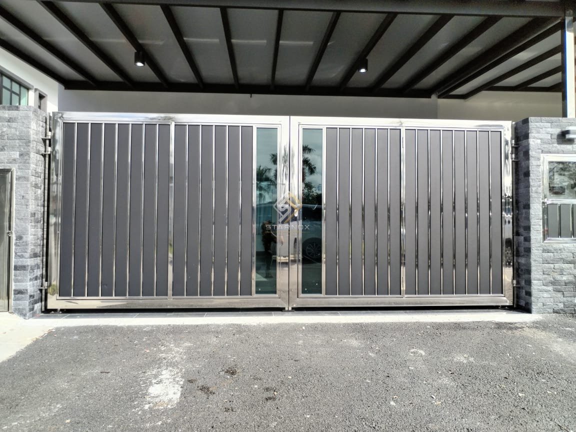 Stainless Steel Gate by Starnox - example 4