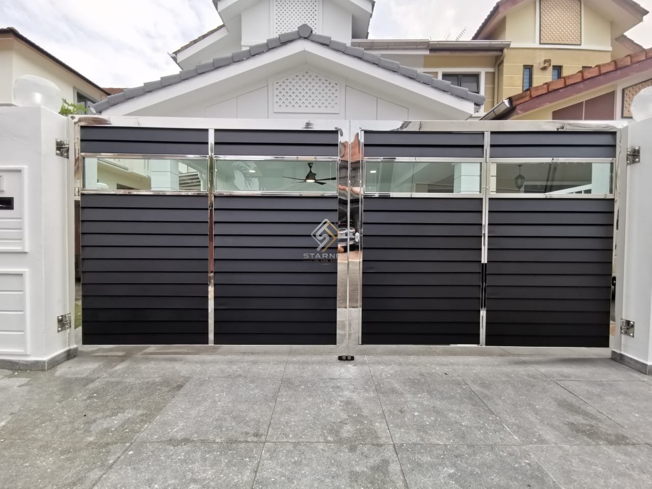 Stainless Steel Gate by Starnox - example 5